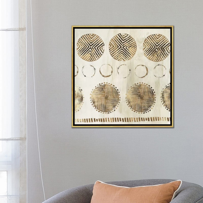 iCanvas "African Pattern" by Eva Watts Framed Canvas Print