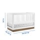 preview thumbnail 8 of 9, James Acrylic 4-in-1 Convertible Crib - Greenguard Gold Certified