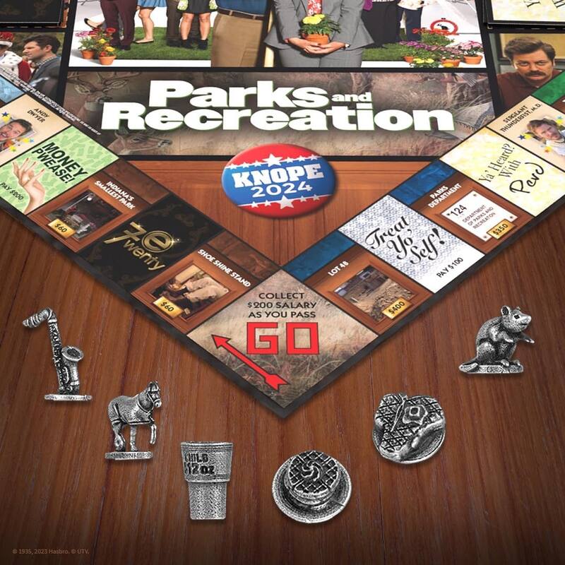 Monopoly Parks and Recreation Edition Board Game, Ages 8+