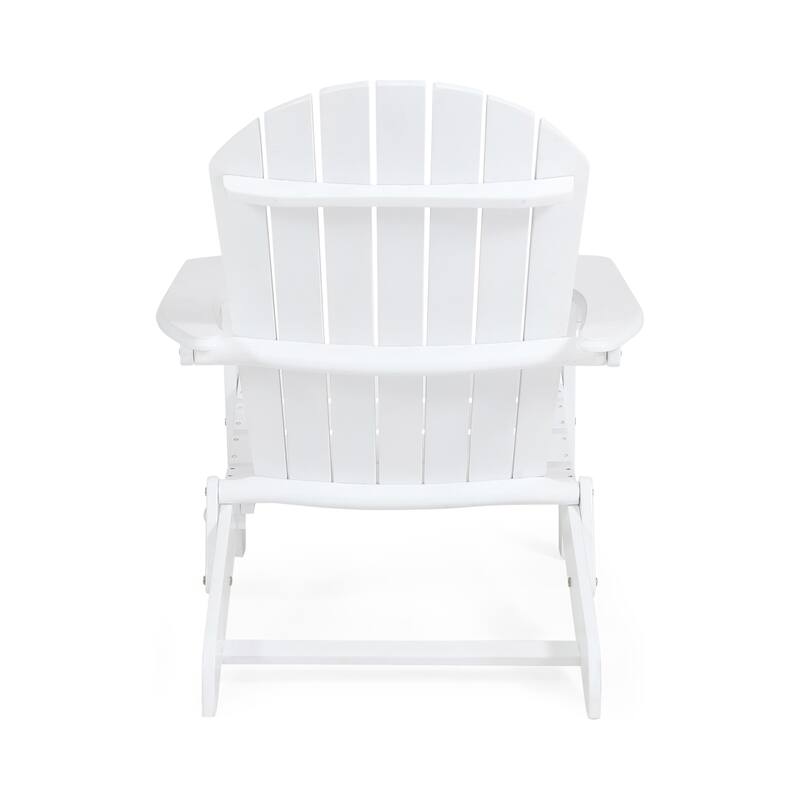 Hanlee Acacia Wood Folding Adirondack Chair by Christopher Knight Home - 29.50" W x 35.75" D x 34.25" H