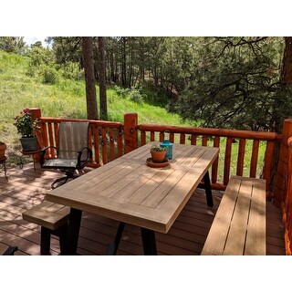 Boracay Outdoor 3-piece Picnic Dining Set by Christopher Knight Home