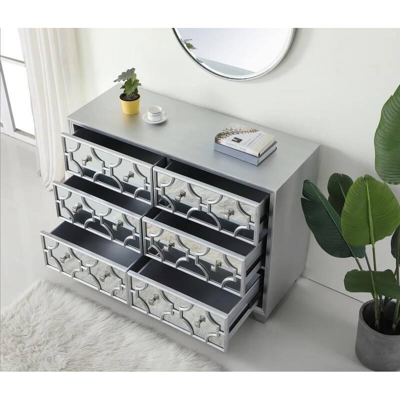 6-Drawer 48" Double Dresser
