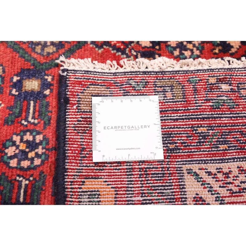 ECARPETGALLERY Hand-knotted Andelz Red Wool Rug - 5'3 x 9'8