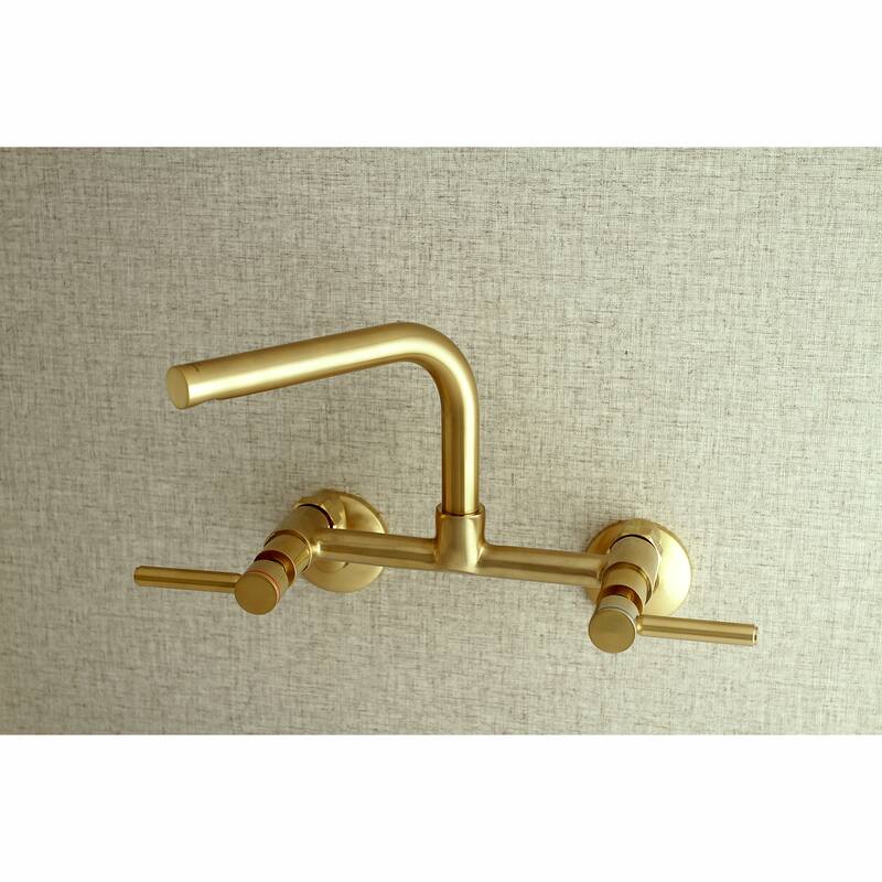 Concord 8 in. Adjustable Center Wall Mount Kitchen Faucet