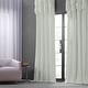 preview thumbnail 46 of 70, Exclusive Fabrics Single Ruched Faux Solid Taffeta Curtain (1 Panel)
