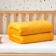 preview thumbnail 3 of 2, Love Thick® - Chunky Bunny Coma Inducer® Toddler Comforter - Saffron Oranges