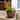Sunnydaze Pebbled Polyresin Indoor/Outdoor Planter - Dark Brown - 15.75"