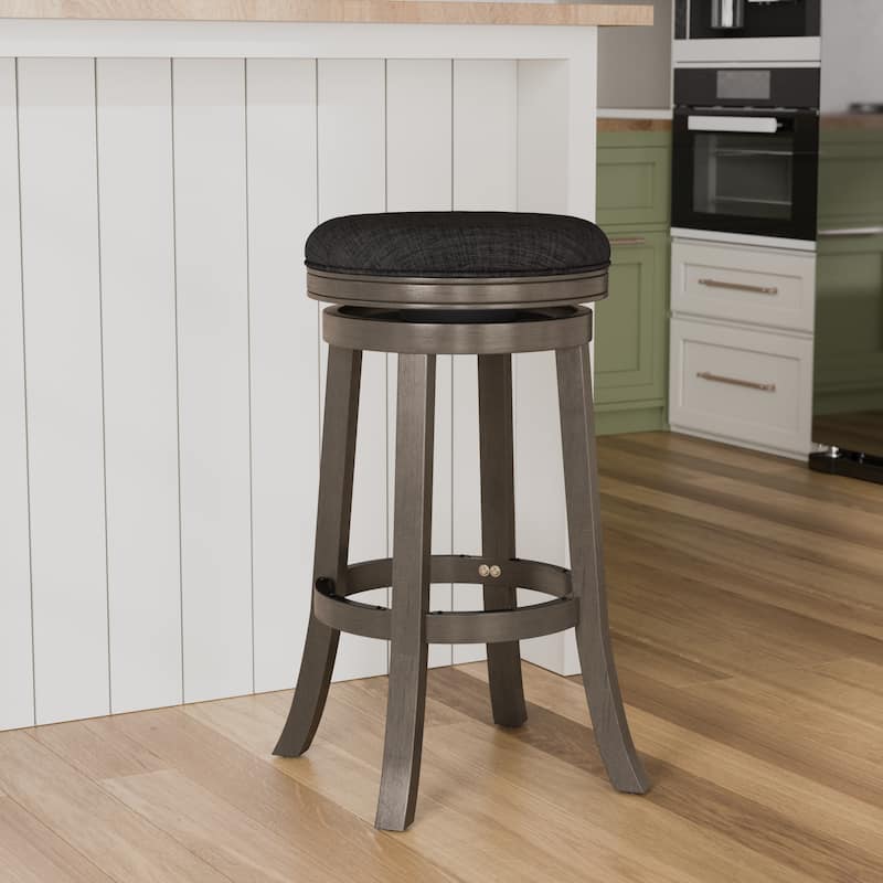 DTY Indoor Living Creede Backless Swivel Stool