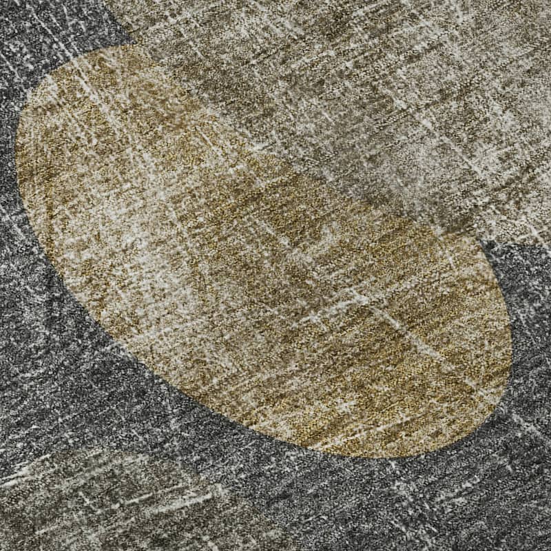 Premium Washable Super Soft Contemporary Bubbles Mayfield Rug