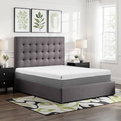 Bridgevine Home 12 inch ReCharge Hybrid Cooling Hypergel Quick Response Foam and Coil Adult Mattress