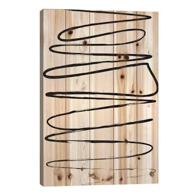 Heaven Print On Wood by Honeymoon Hotel - Multi-Color