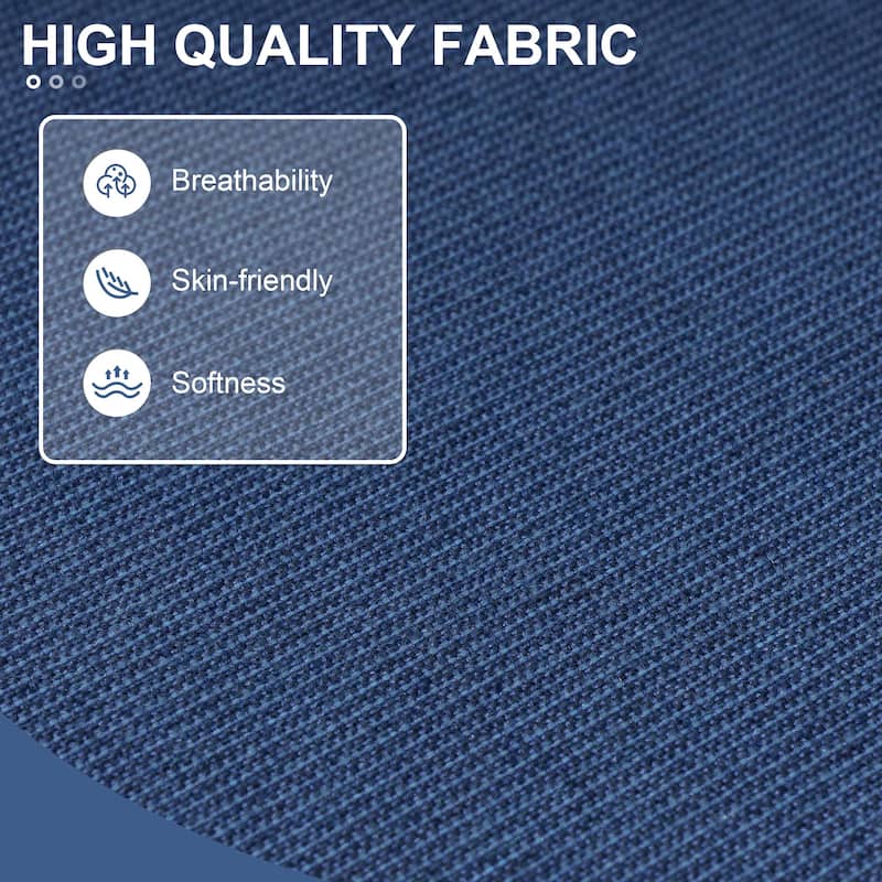 Outdoor Chaise Lounge Chair Cushion Patio Sun Lounger Cushion Sunbed Seating Pad