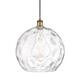 Option Brushed Brass / Clear Water Glass