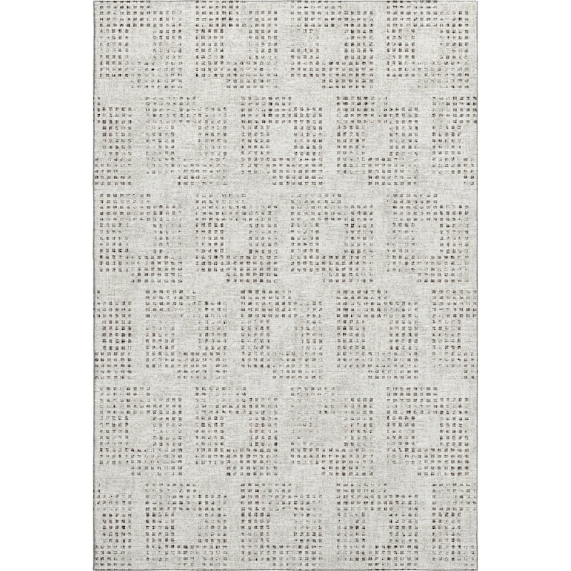 Premium Washable Super Soft Modern Houndstooth Mayfield Rug