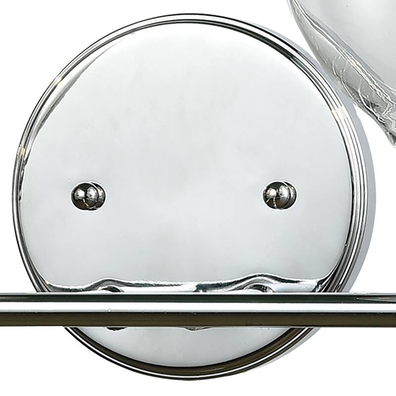Emory 38-inch Wide 4-Light Vanity Light in Polished Chrome - 38