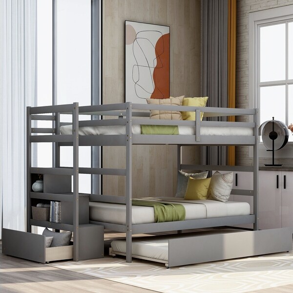 Bunk beds with trundle for sale outlet