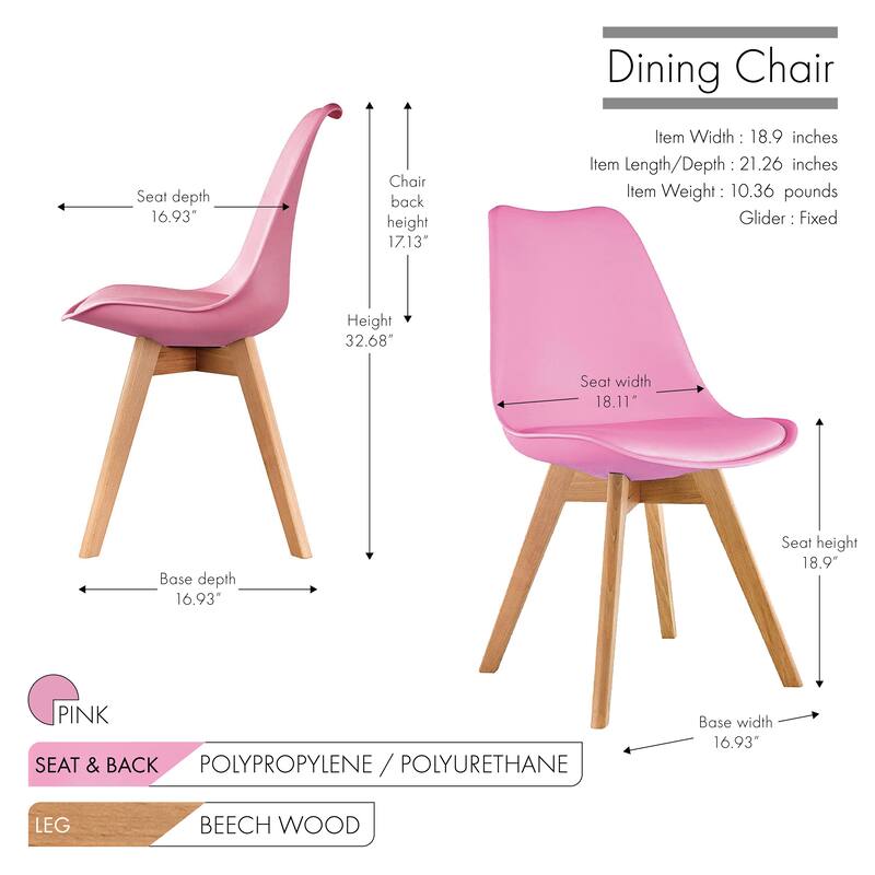 Porthos Home Elle Dining Chair (Set of 2)