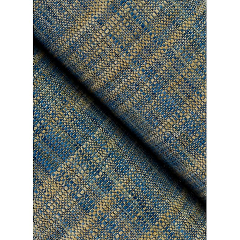 A-Street Prints Genji Blue Woven Wallpaper