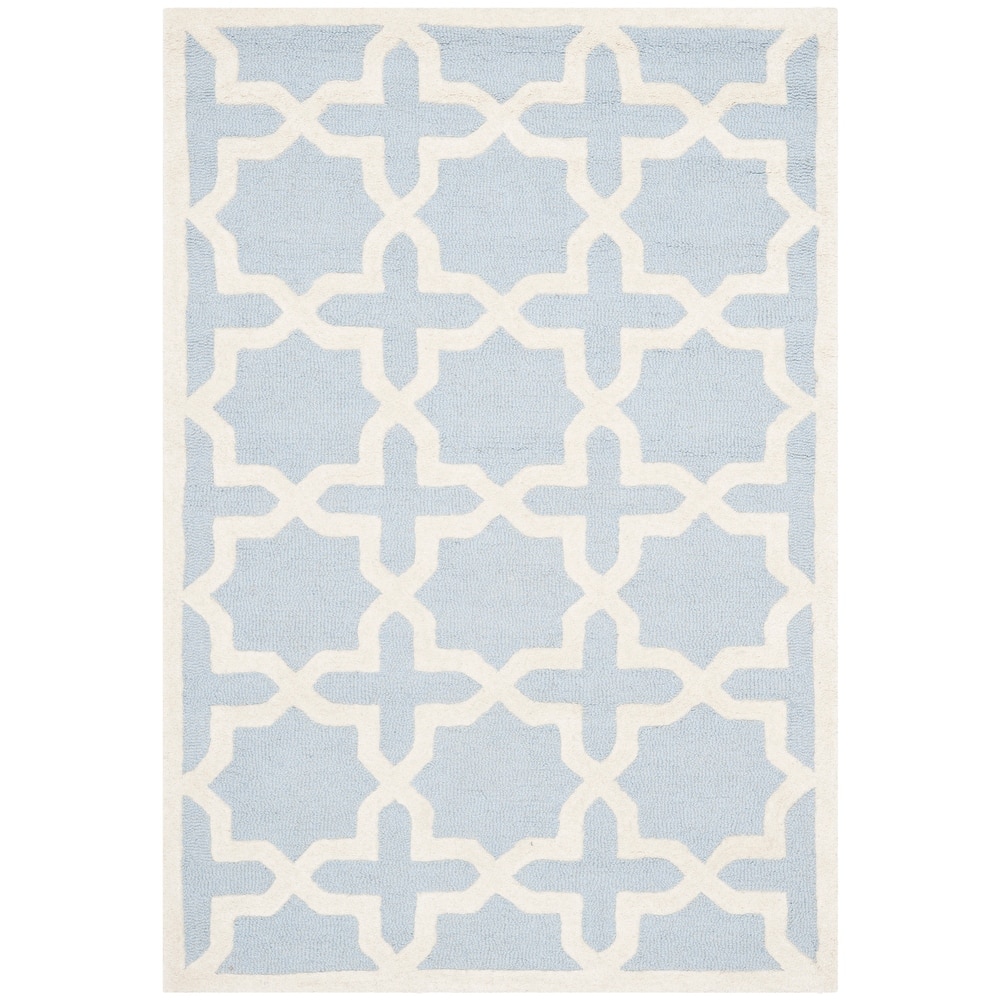 SAFAVIEH Handmade Cambridge Remedios Geometric Wool Rug