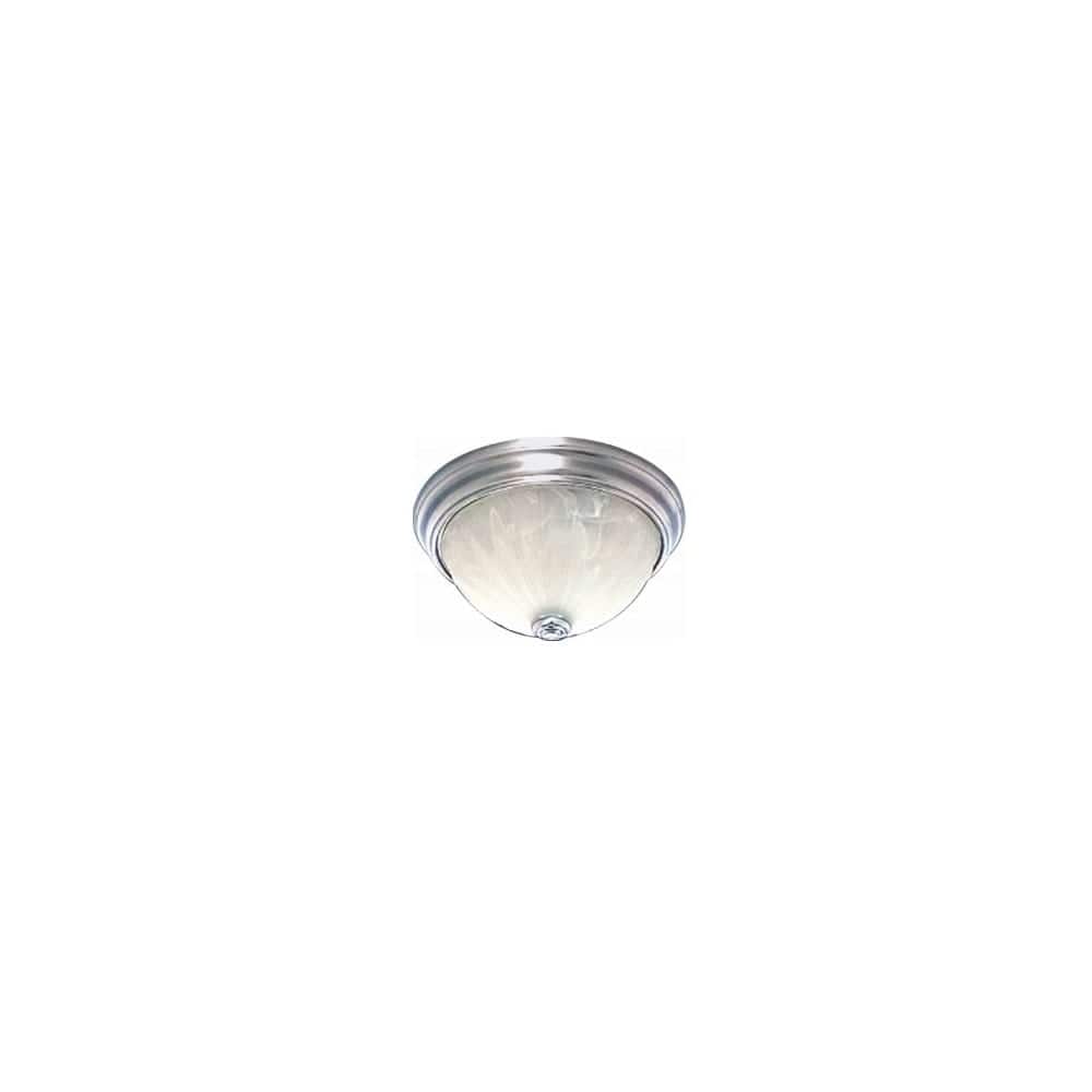 Volume Lighting V6436 Marti 3 Light Flush Mount Ceiling Fixture - Brushed Nickel