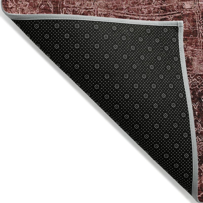 Rari Contemporary Abstract Weather Resistant Versatile Elegance Outdoor Rug
