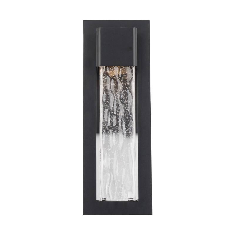 Mist 16in LED Indoor or Outdoor Wall Light 3000K Black