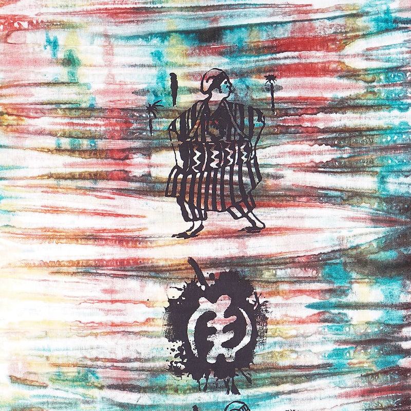 Novica Handmade Our Culture Cotton Batik Wall Hanging