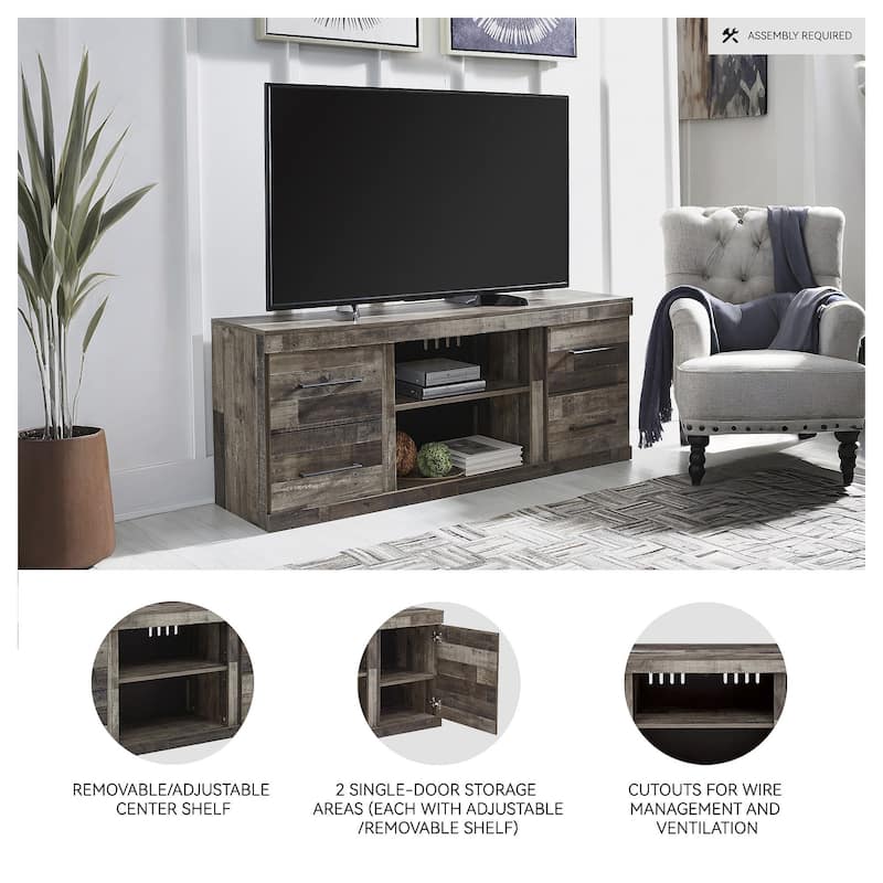 Derekson Multi Gray 60" TV Stand