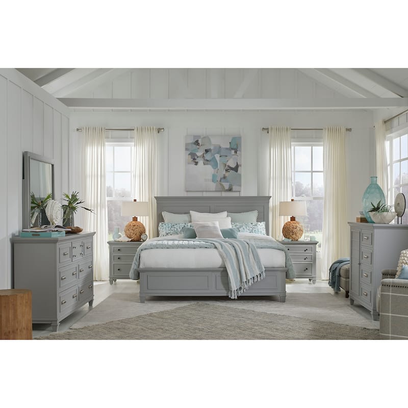 Magnussen Home Charleston Harbor Gray Grey Door Chest