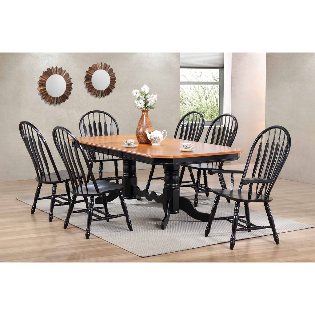 Oak Selections Side Chair (Set of 2) - 22"L x 20.5"W x 41"H