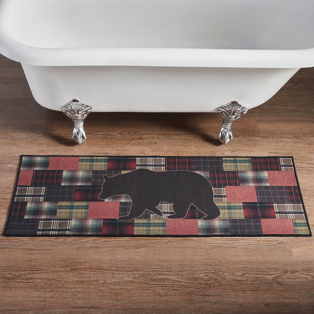 Wyatt Bear Polyester Bathmat