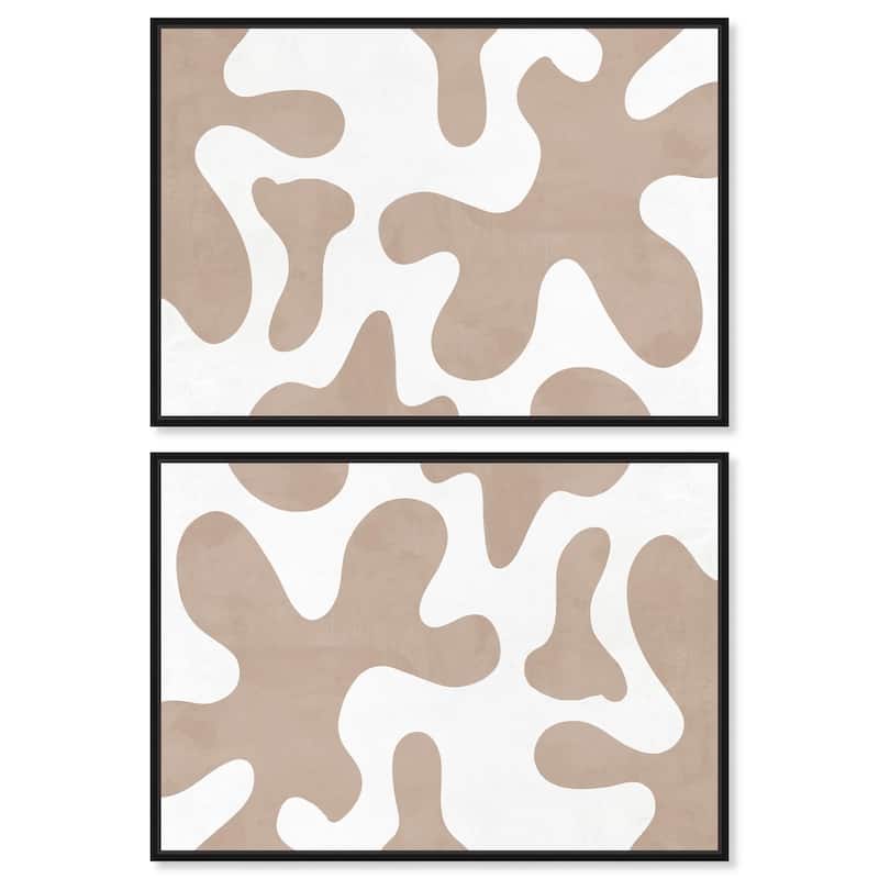Oneiric Circles III Canvas by Art Remedy - 30" x 45" - Gold