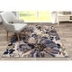 preview thumbnail 11 of 21, World Rug Gallery Modern Bright Flowers Non-Slip Area Rug Multi