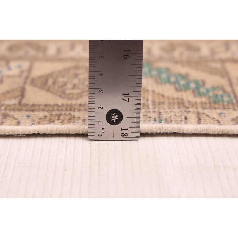 ECARPETGALLERY Hand-knotted Antalya Vintage Brown Wool Rug - 5'7 x 7'8