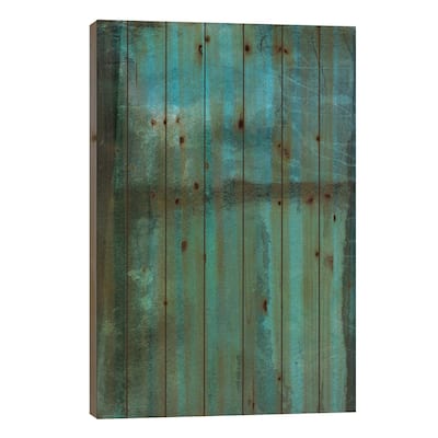 Essence Print On Wood by Michelle Oppenheimer - Multi-Color