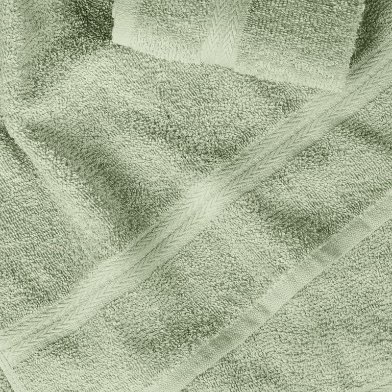 Superior Miami 100% Cotton 6-Piece Towel Set - Lightweight & Quick Drying