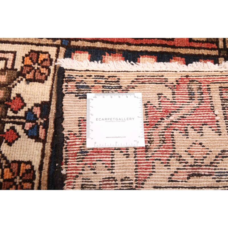 ECARPETGALLERY Hand-knotted Kayseri Dark Copper Wool Rug - 6'6 x 9'0