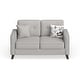 preview thumbnail 8 of 9, Mid-century Fabric Loveseat