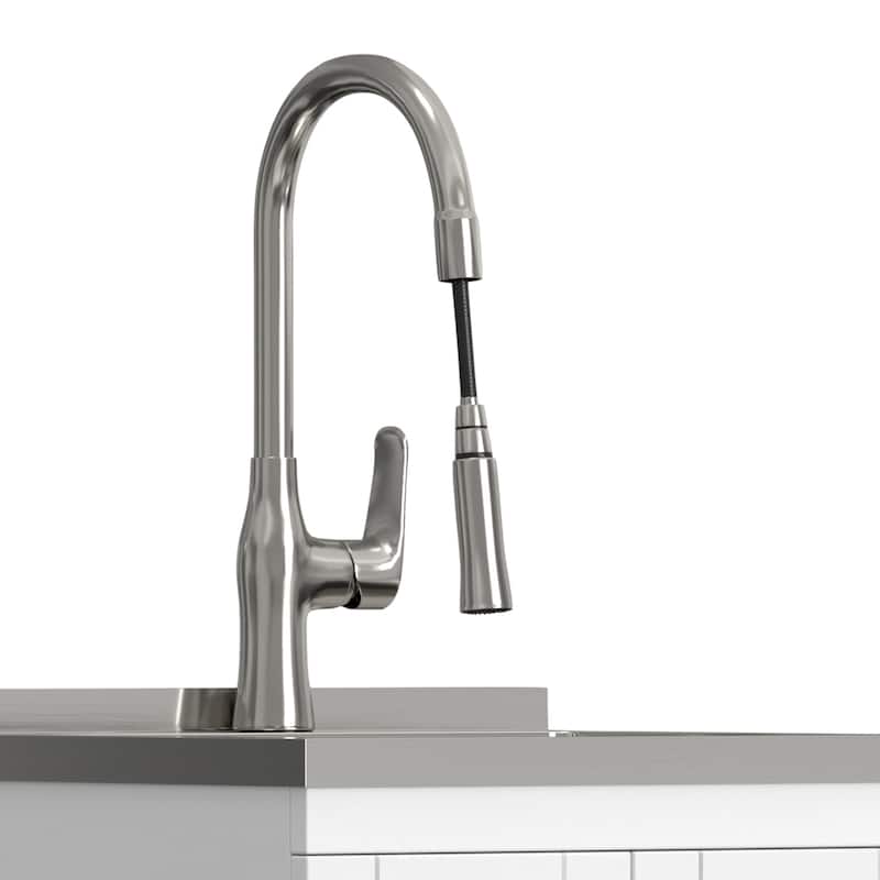 WYNDENHALL Alma Transitional Deluxe Utility Sink & Cabinet