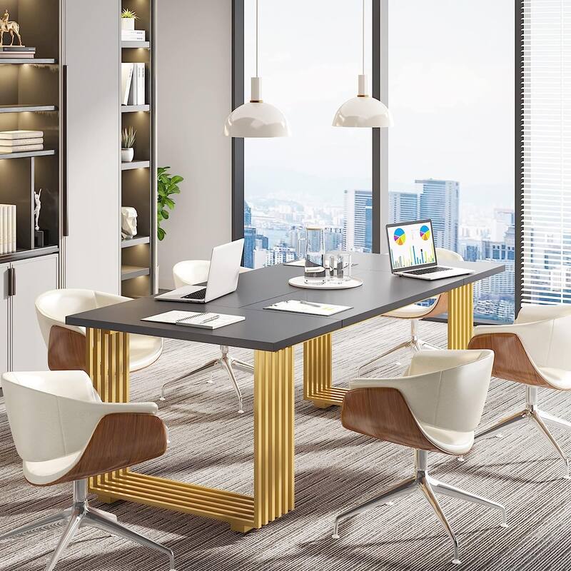 70.9" Modern Home Office Desk, Computer Executive Desk