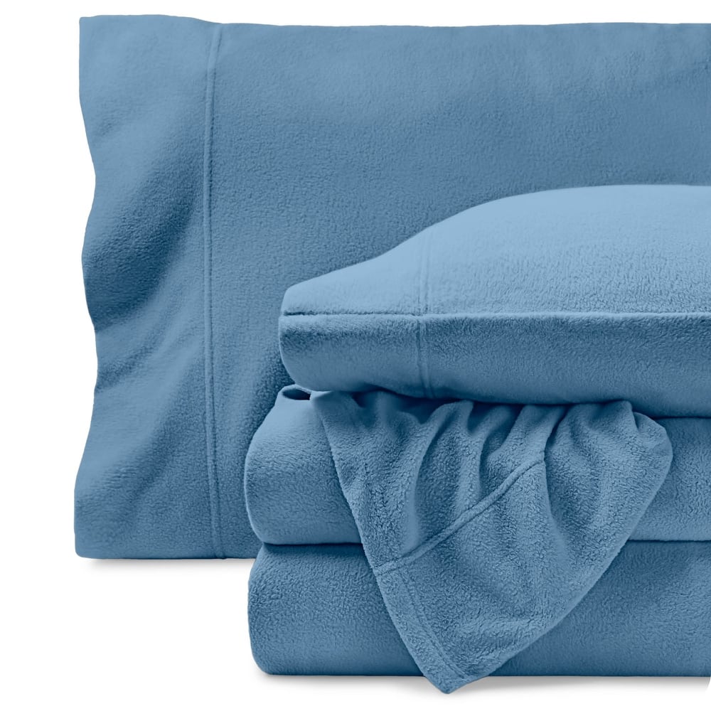 Bare Home Polar Fleece Deep Pocket Sheet Set