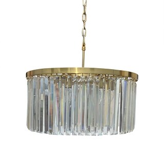 Lightupmyhome D'Angelo 12 Light Round Glass Crystal Chandelier, Clear Glass Lightupmyhome D'Angelo 12 Light Round Glass Crystal Chandelier, Clear Glass