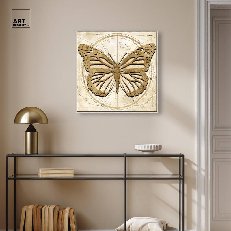 Astro Fluttering Wings Canvas by Art Remedy
