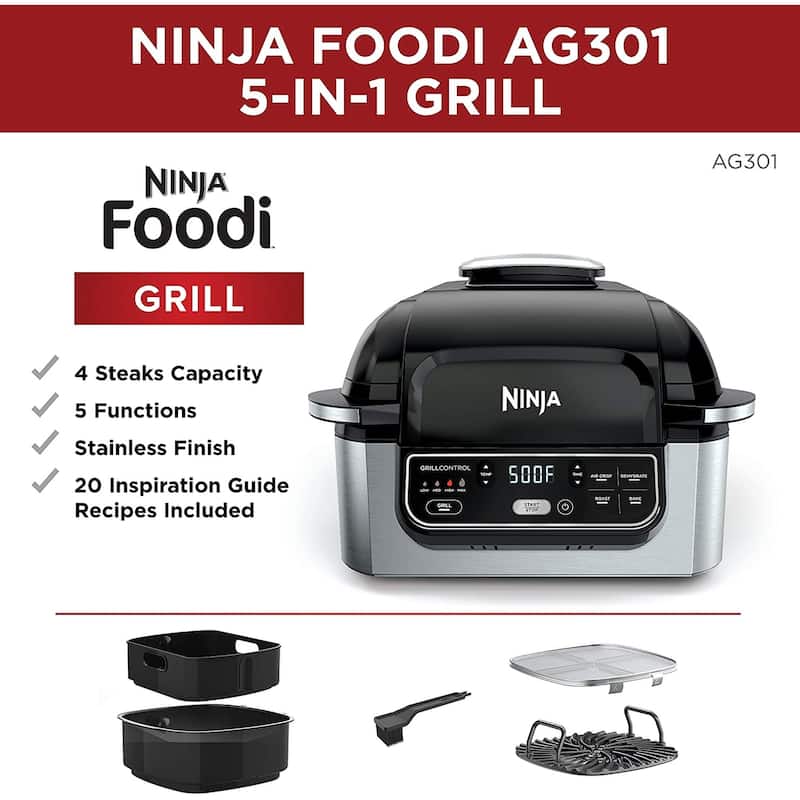 Ninja Foodi 5-in-1 Indoor Grill