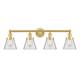 Option Clear / Satin Gold