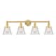 Option Clear / Satin Gold