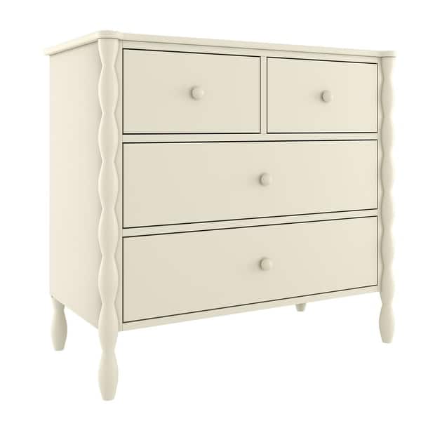 jenny lind dresser white DaVinci Spindle 3-Drawer Molly Monkey solid pine wood with engineered wood drawer bottoms for extra strength and durability Jenny Lind Spindle 3-Drawer Dresser