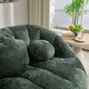preview thumbnail 11 of 93, Chenille Bean Bag Loveseat Sofa High Back for Adults and Kids Indoor & Outdoor
