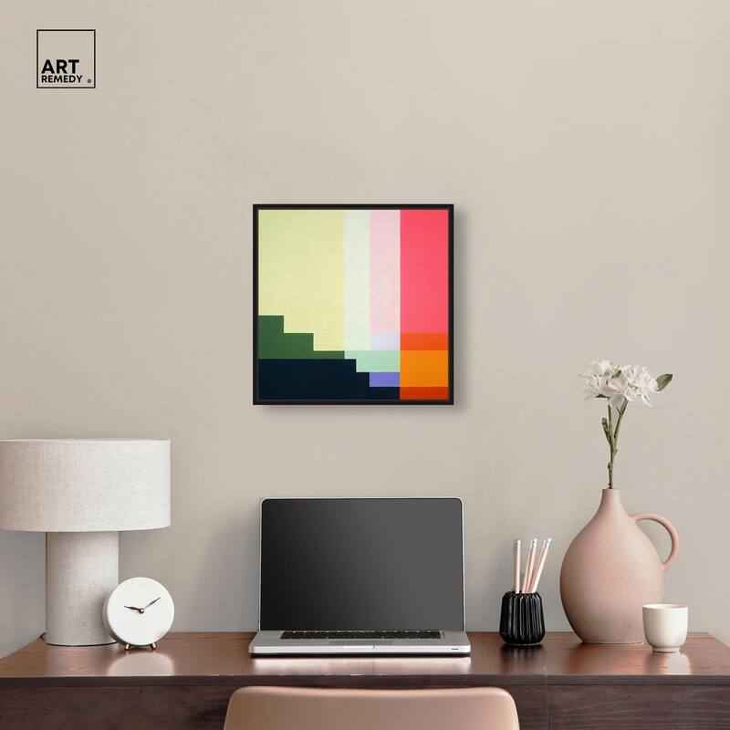 Rectilinear Rhapsody III Canvas by Art Remedy