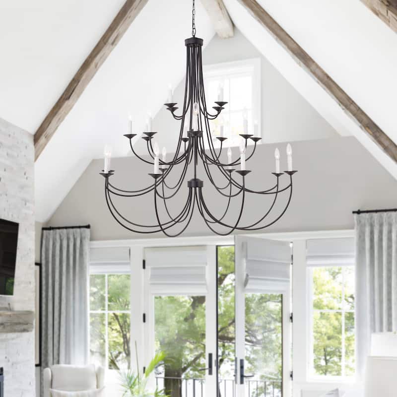 Maxax 20 - Light Dimmable Classic / Traditional Chandelier